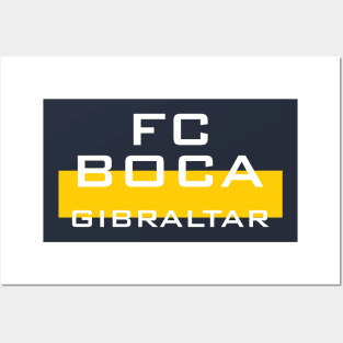 FC Boca Gibraltar Fan Collection Posters and Art